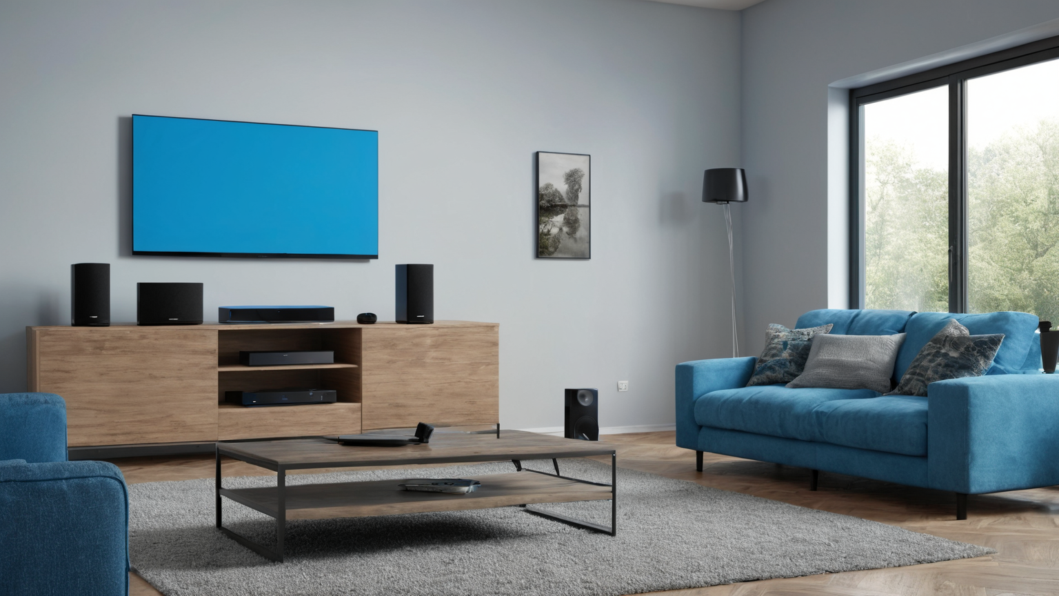 Smart home risk zones separated by use