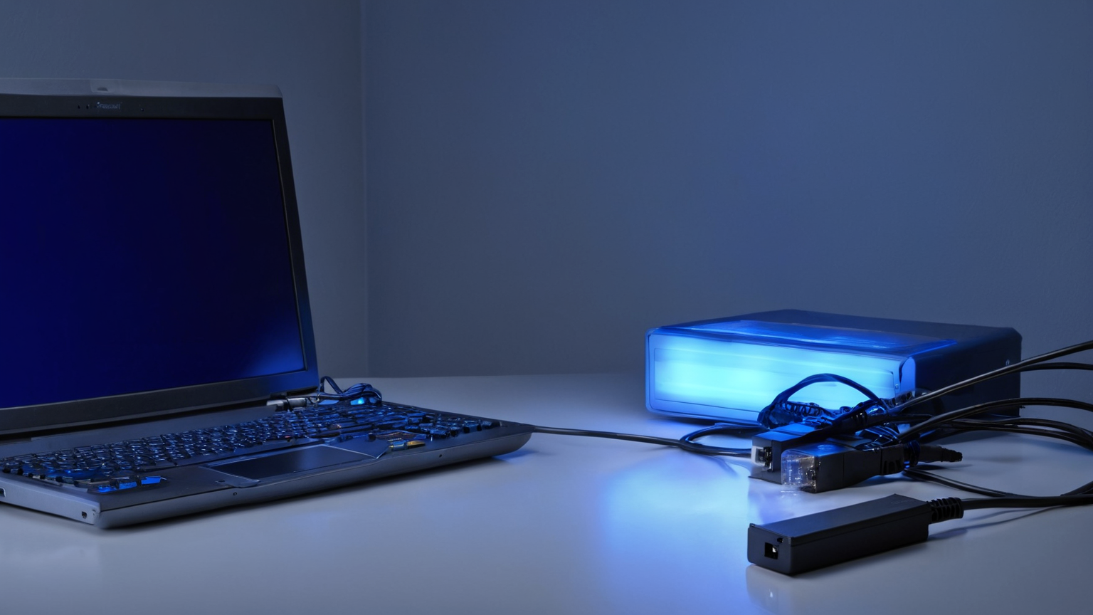 Router guest network setup scene