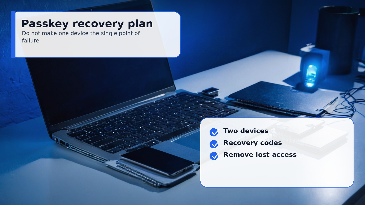 Passkey Recovery Plan: Avoid Lockouts When Devices Are Lost