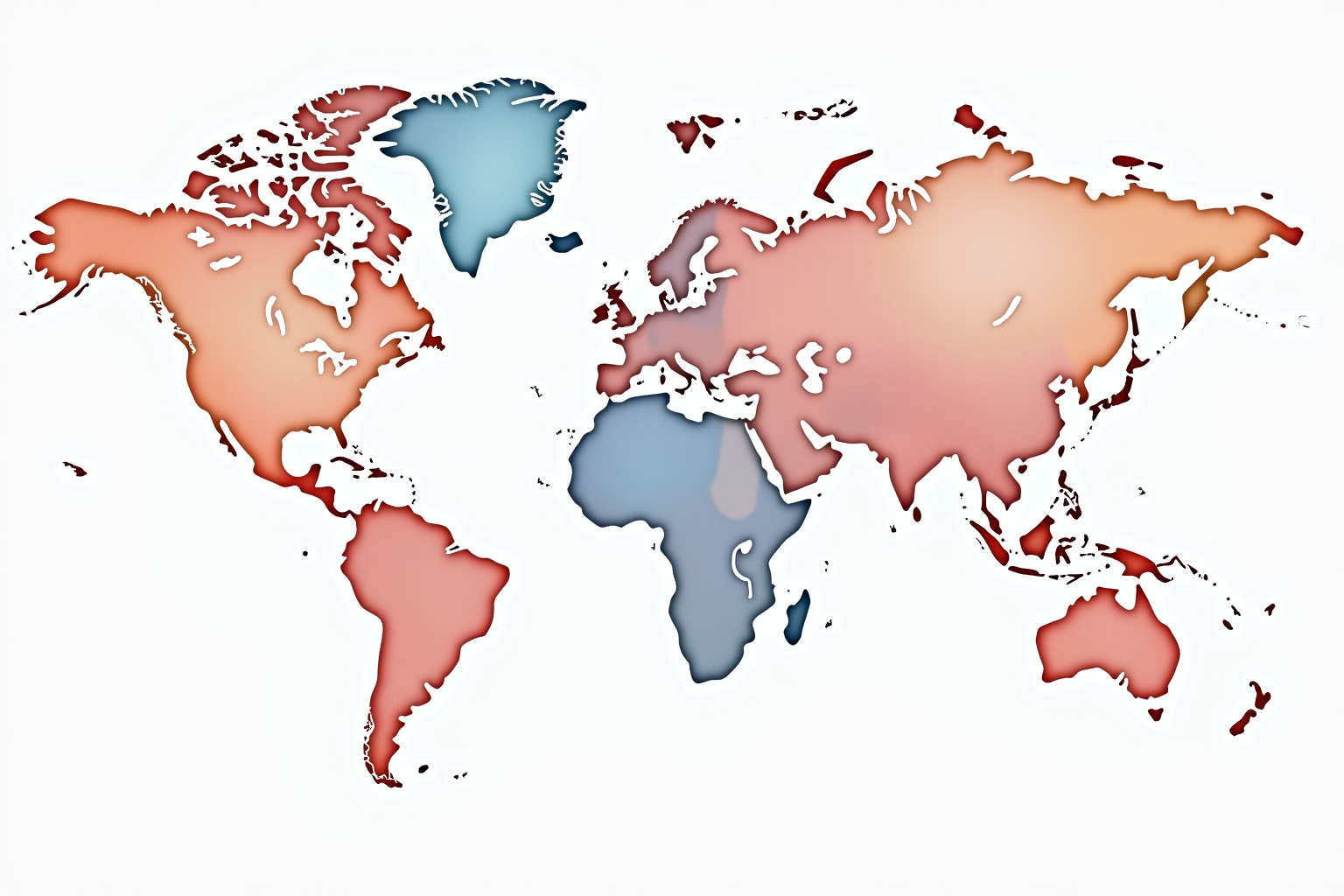 Country location selection map for VPN server choice with privacy ratings