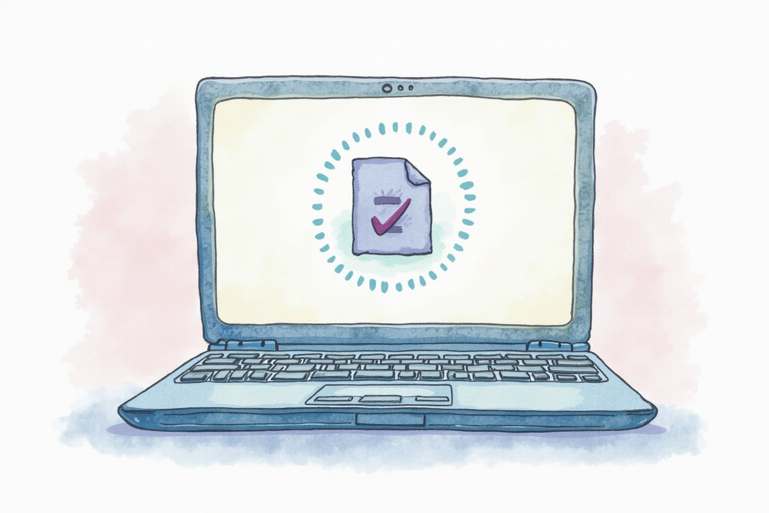 File restoration progress on laptop after ransomware recovery scenario