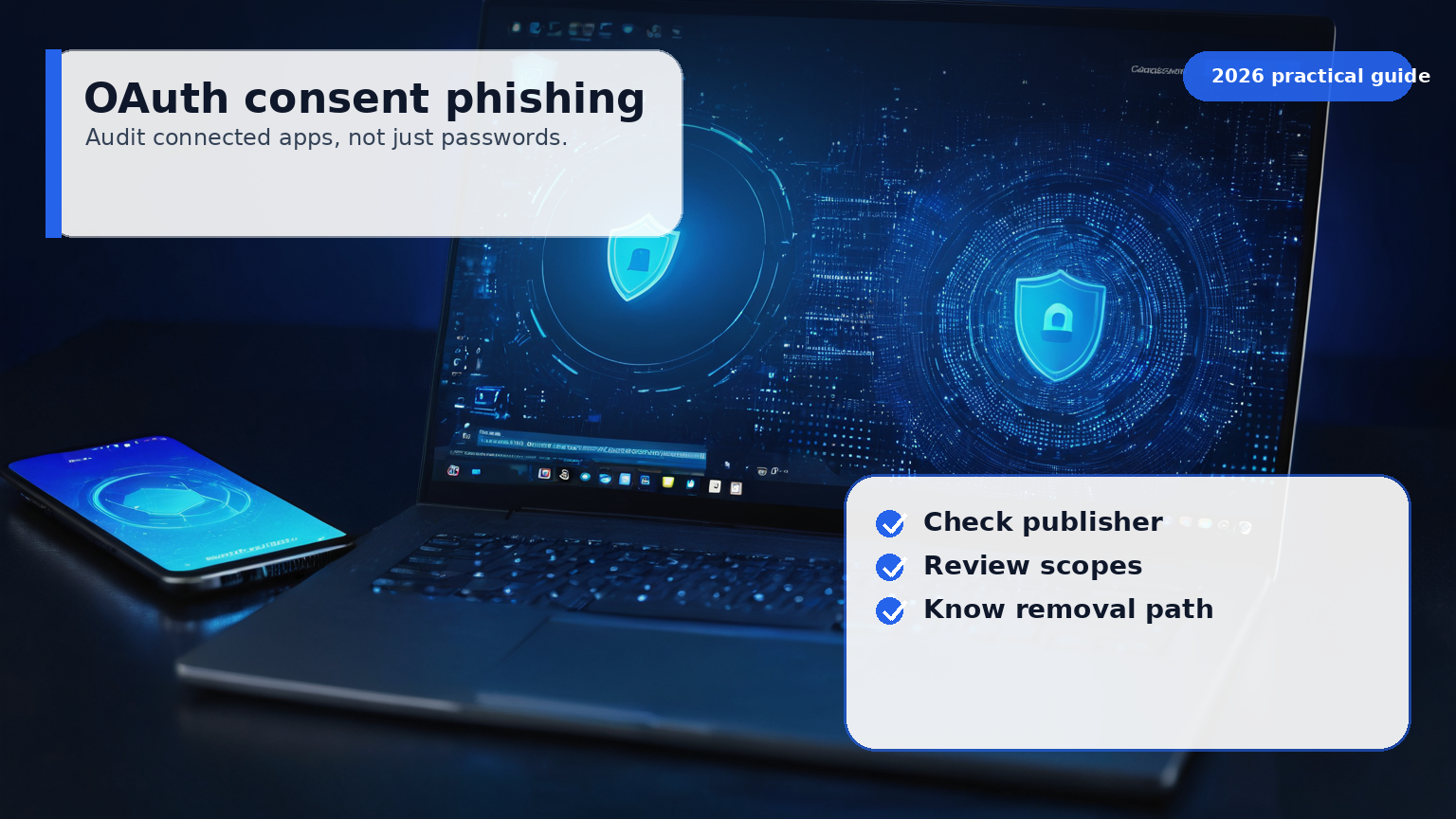 OAuth Consent Phishing: Audit and Lock Down Third-Party App Access